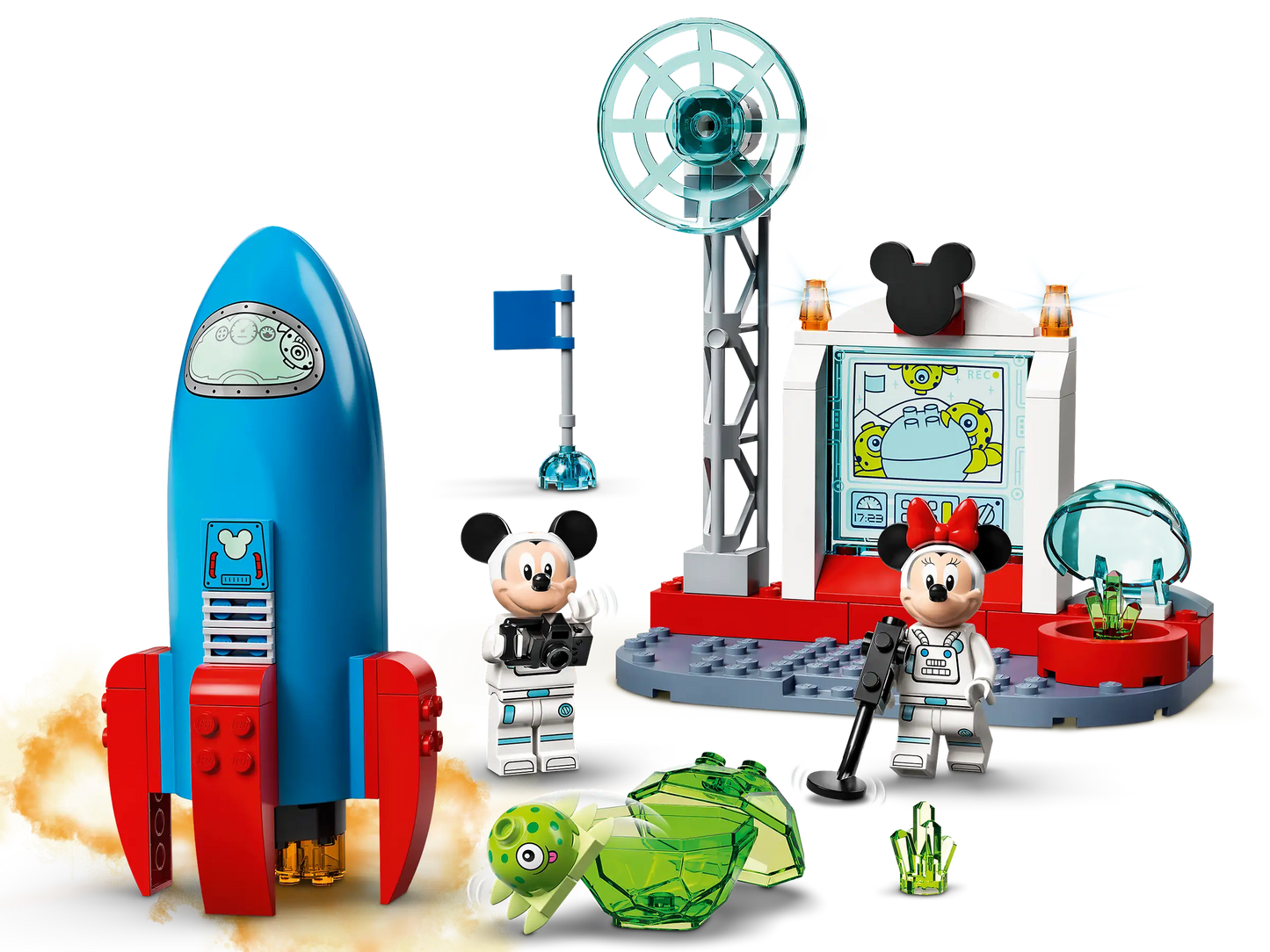 Mickey Mouse & Minnie Mouse's Space Rocket