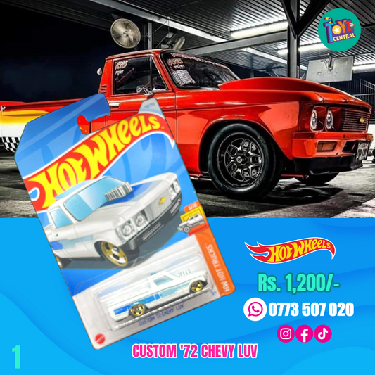 Hot Wheels 1:64 Scale - CUSTOM '72CHEVY LUV